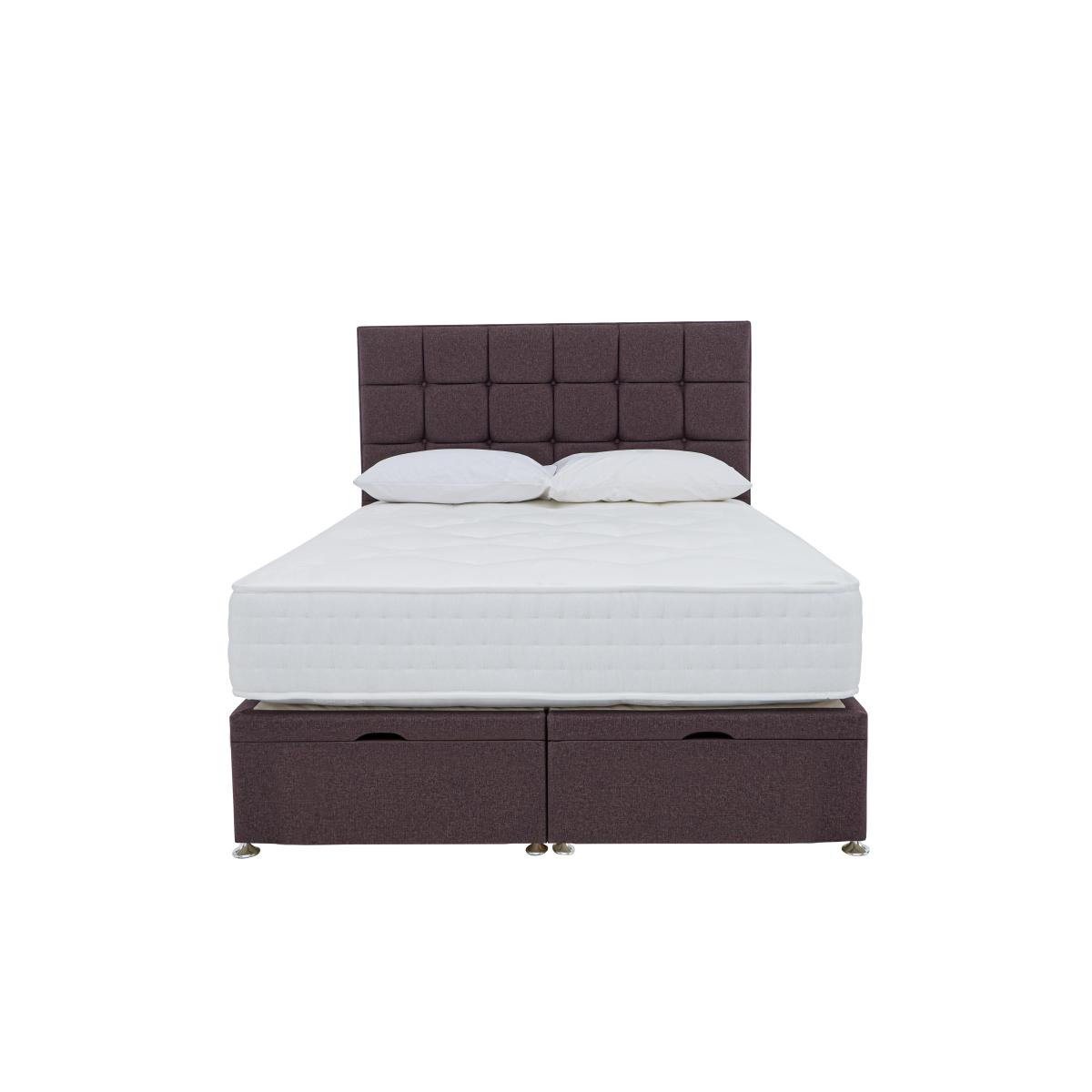 Sleep Story - Firm Sleep 1500 End Ottoman Divan Set - Small Double - Teal – image 4