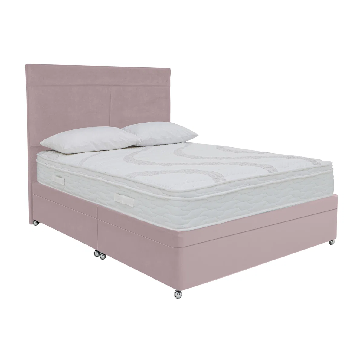 Sleep Story - Latex 3400 Side Ottoman Divan Set - Small Double - Purple – image 1