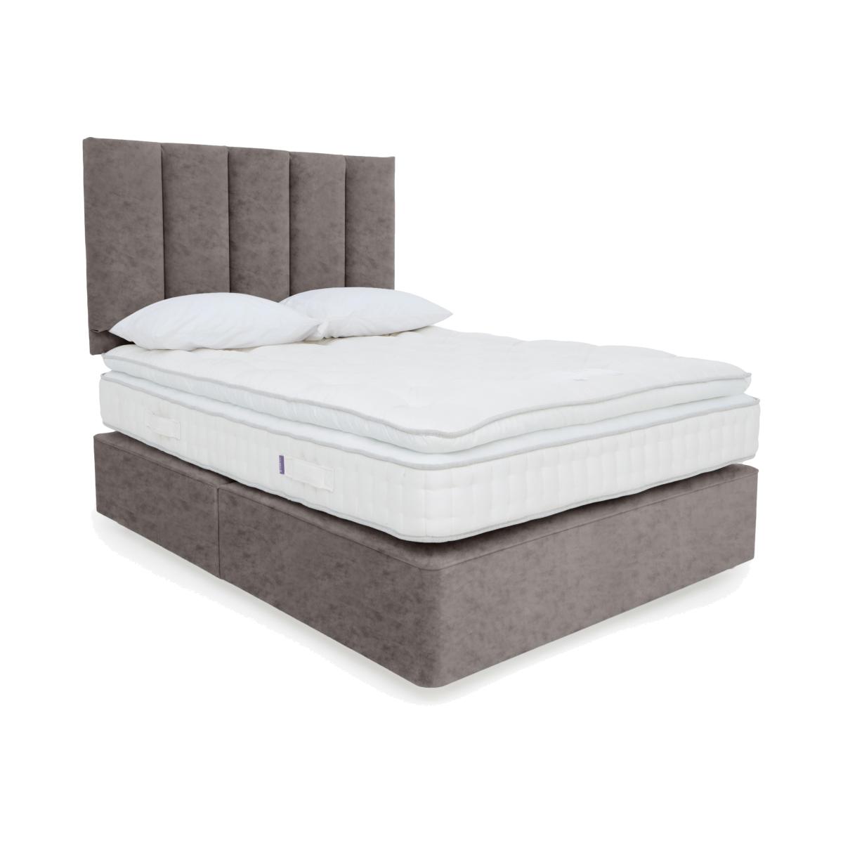 Harrison Spinks - Yorkshire 5K Pillow Top Divan Set with 2 Drawers - Small Double - Opal Granite – image 1