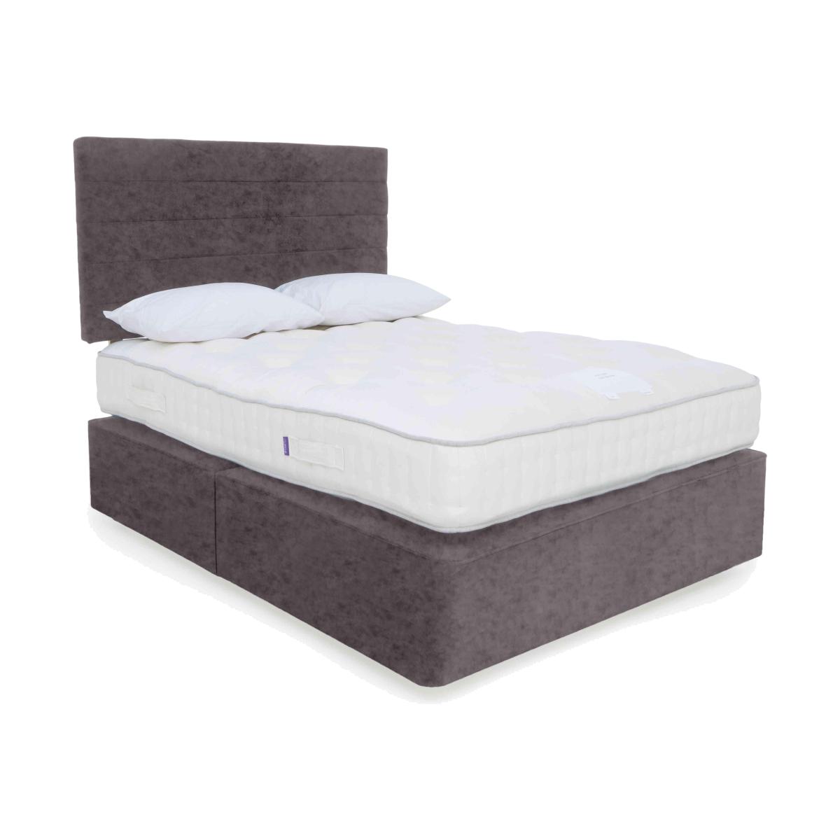 Harrison Spinks - Yorkshire 7.5K Divan Set with 4 Drawers - Small Double - Opal Heather – image 1