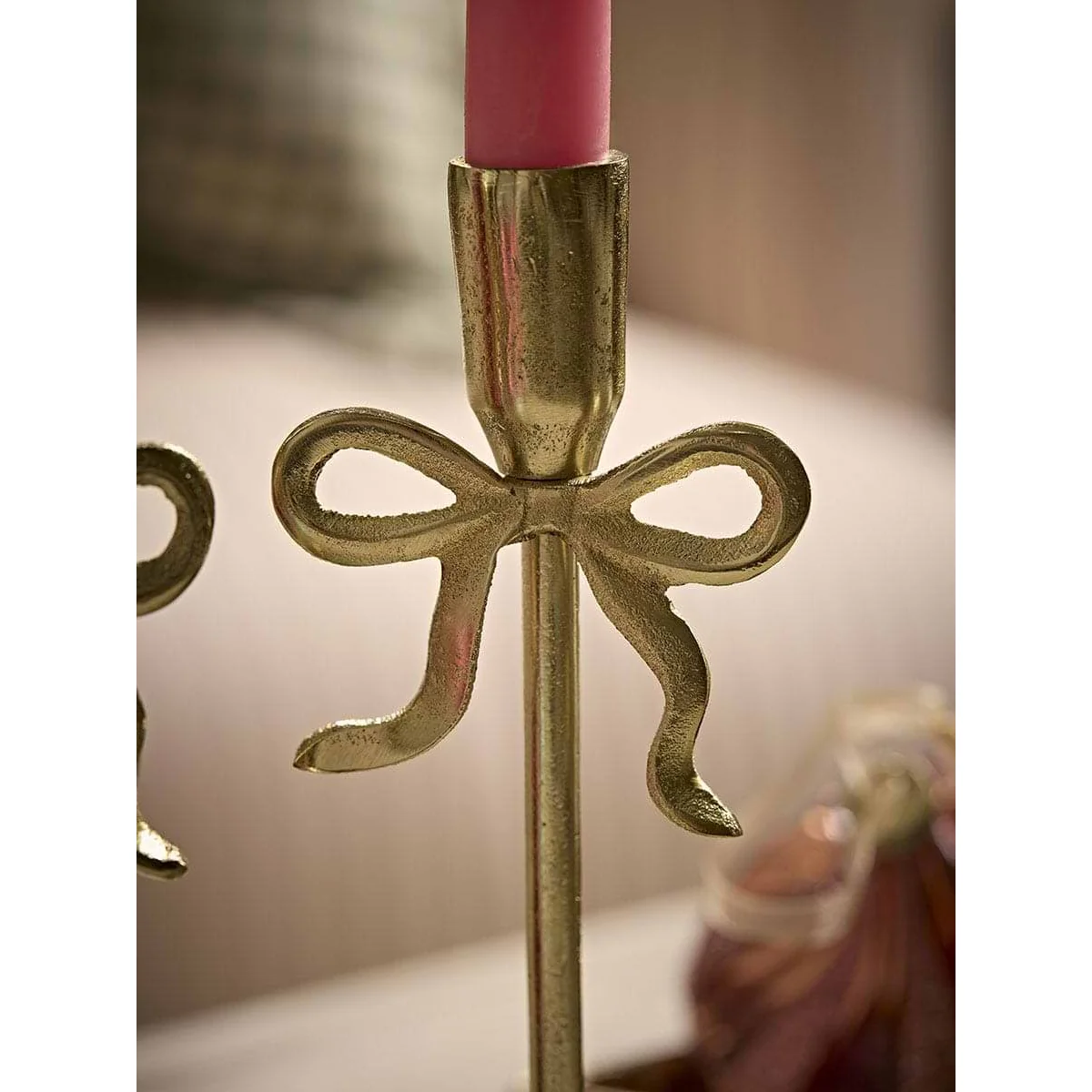 Two Fabulous Bow Candle Holders - Large – image 2