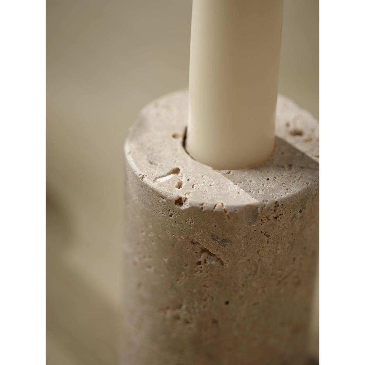 Stone Dinner Candle Holder - Small – image 2