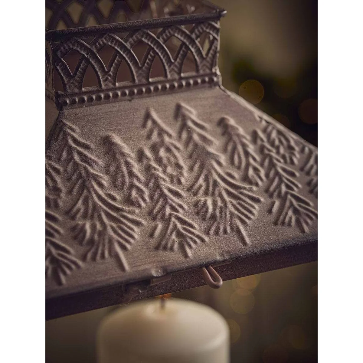 Two Tree Embossed Lanterns – image 2