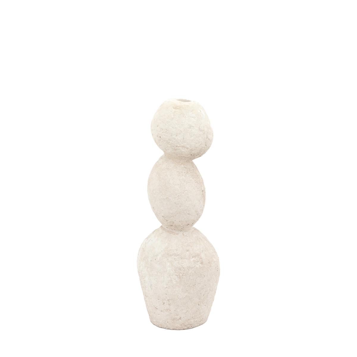 Sable Large Pebble Candle Holder Natural – image 4