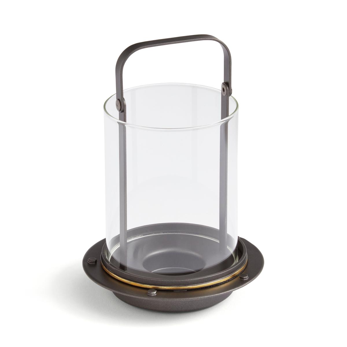Industrial Glass & Metal Lantern – image 3