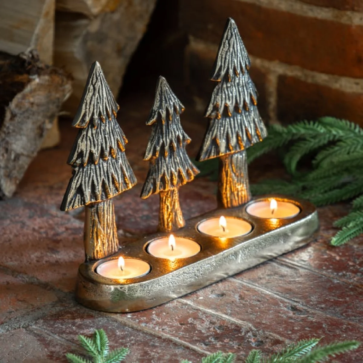 Christmas Tree Tealight Holder – image 2