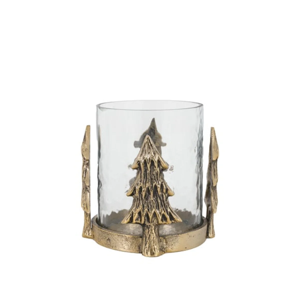 Christmas Tree Hurricane Candle Holder – image 4