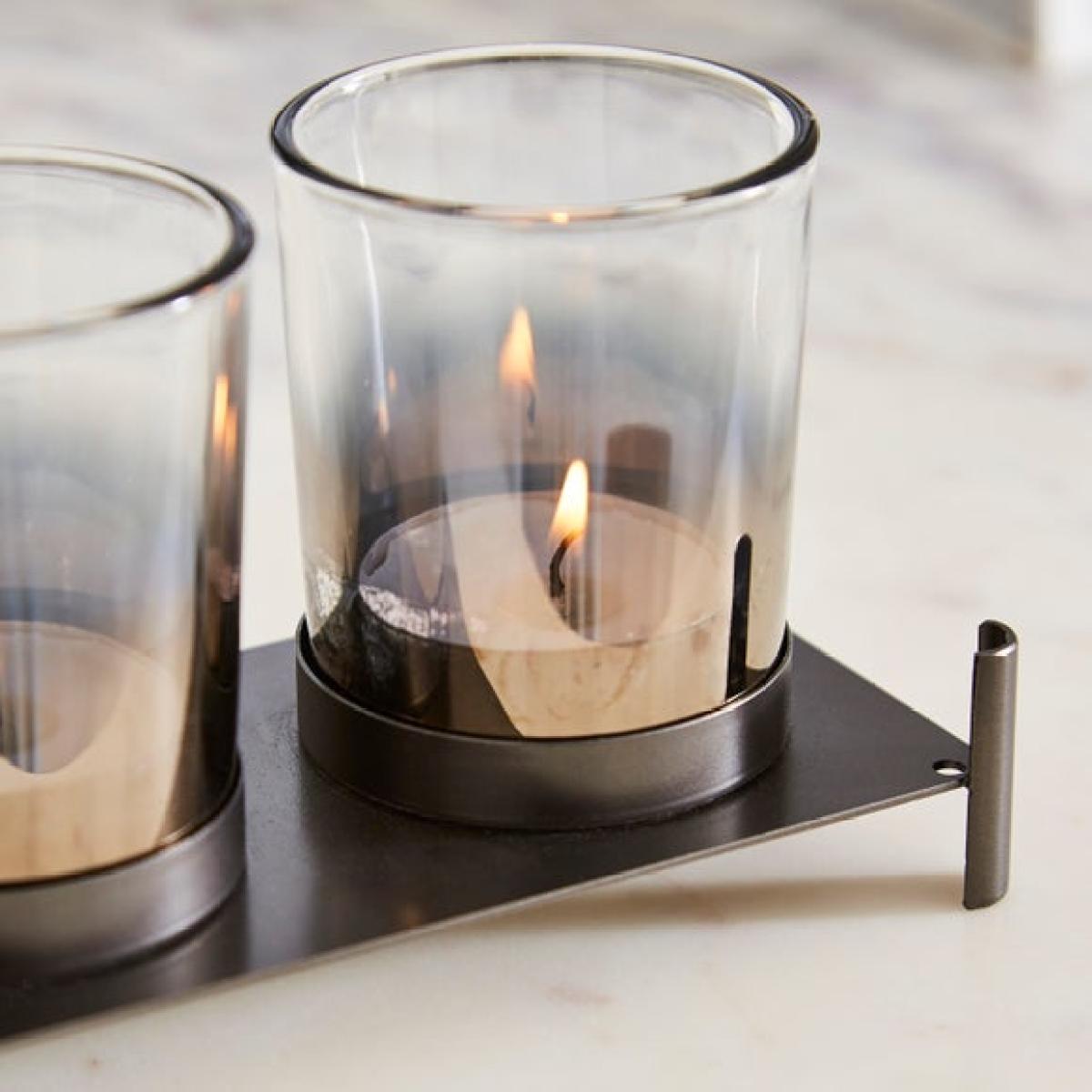 Luxe Set of 3 Tealight Holders – image 2