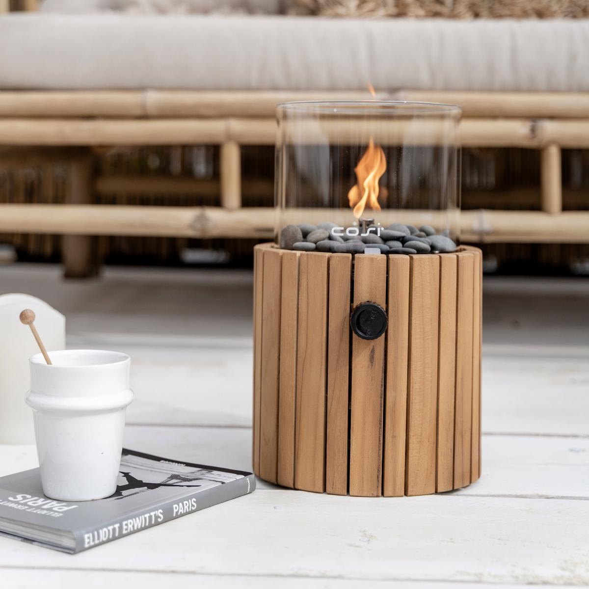 Cosiscoop Timber Round Fire Lantern – image 2