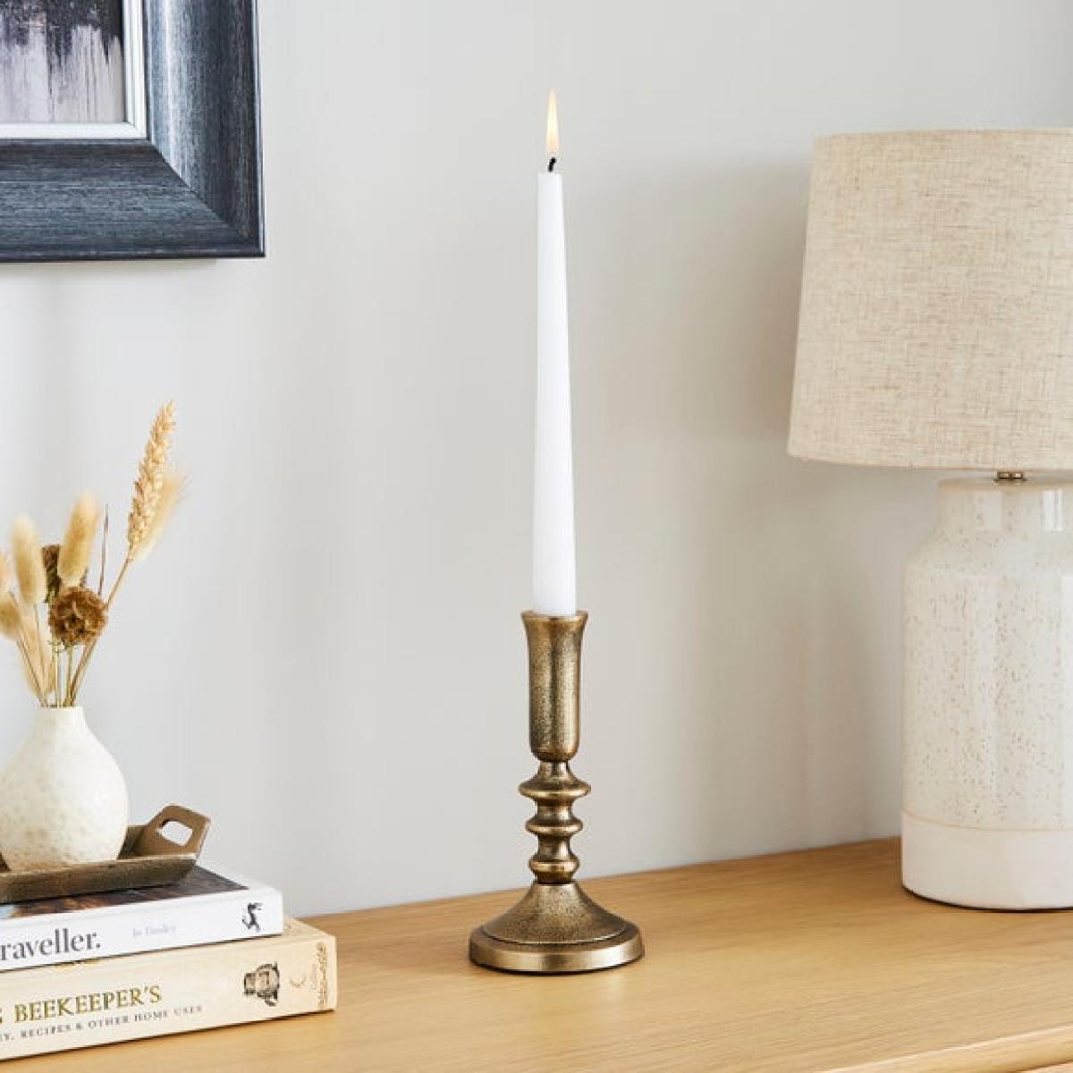 Aluminium Taper Candle Holder – image 2