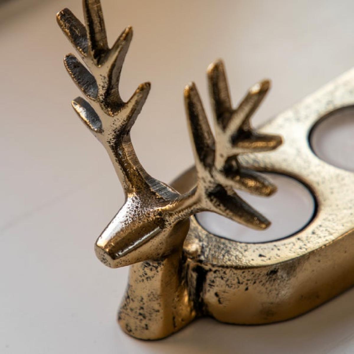 Might Stag Tealight Holder – image 2