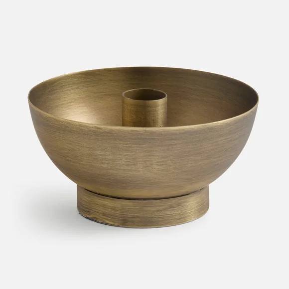 Gold Taper Candle Holder – image 3