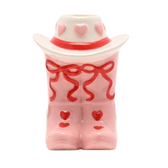 The Feel Good Club Cowboy Boots Candlestick Holder – image 4