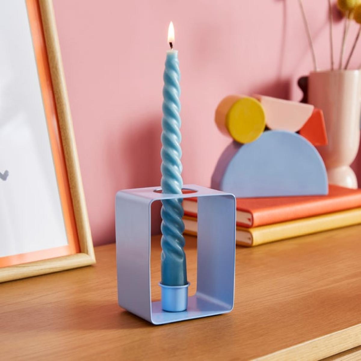 Elements Square Taper Candle Holder – image 1