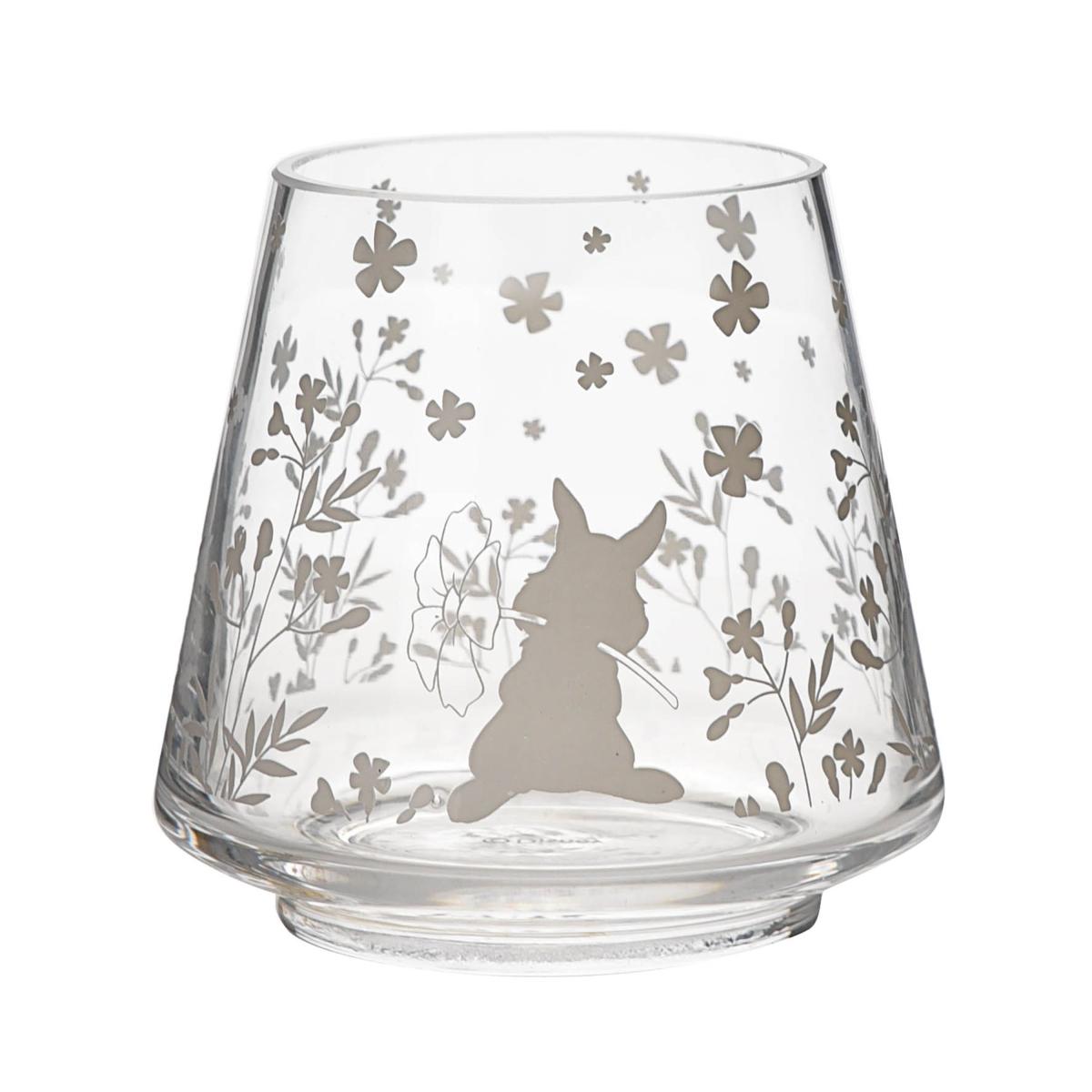 Set of 2 Disney Bambi Glass Candle Holders – image 2