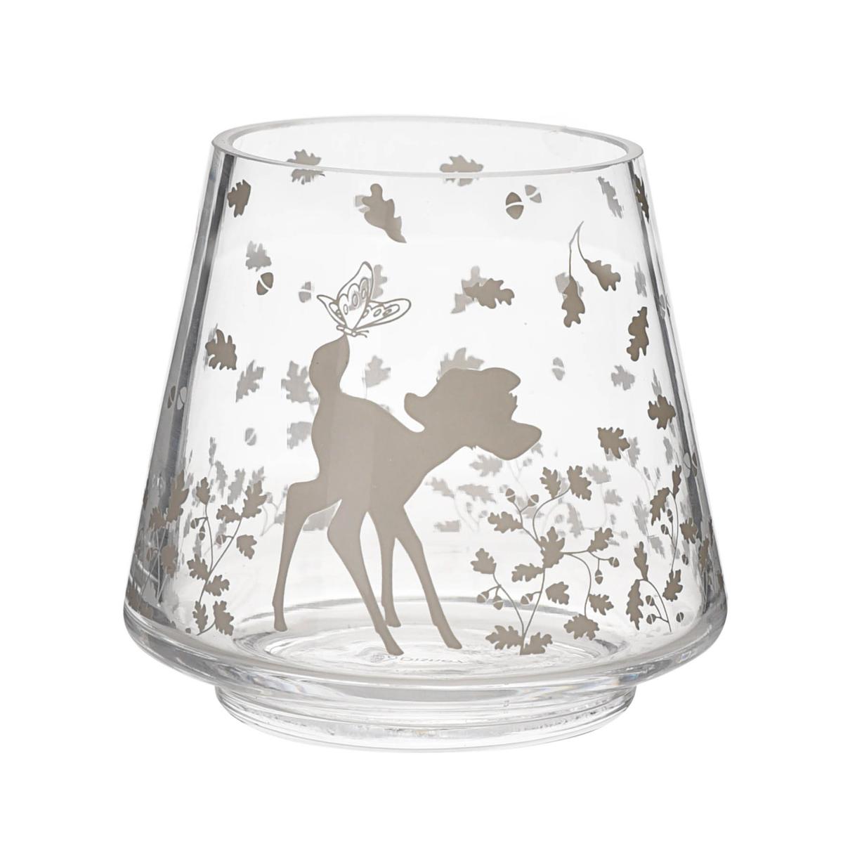 Set of 2 Disney Bambi Glass Candle Holders – image 3