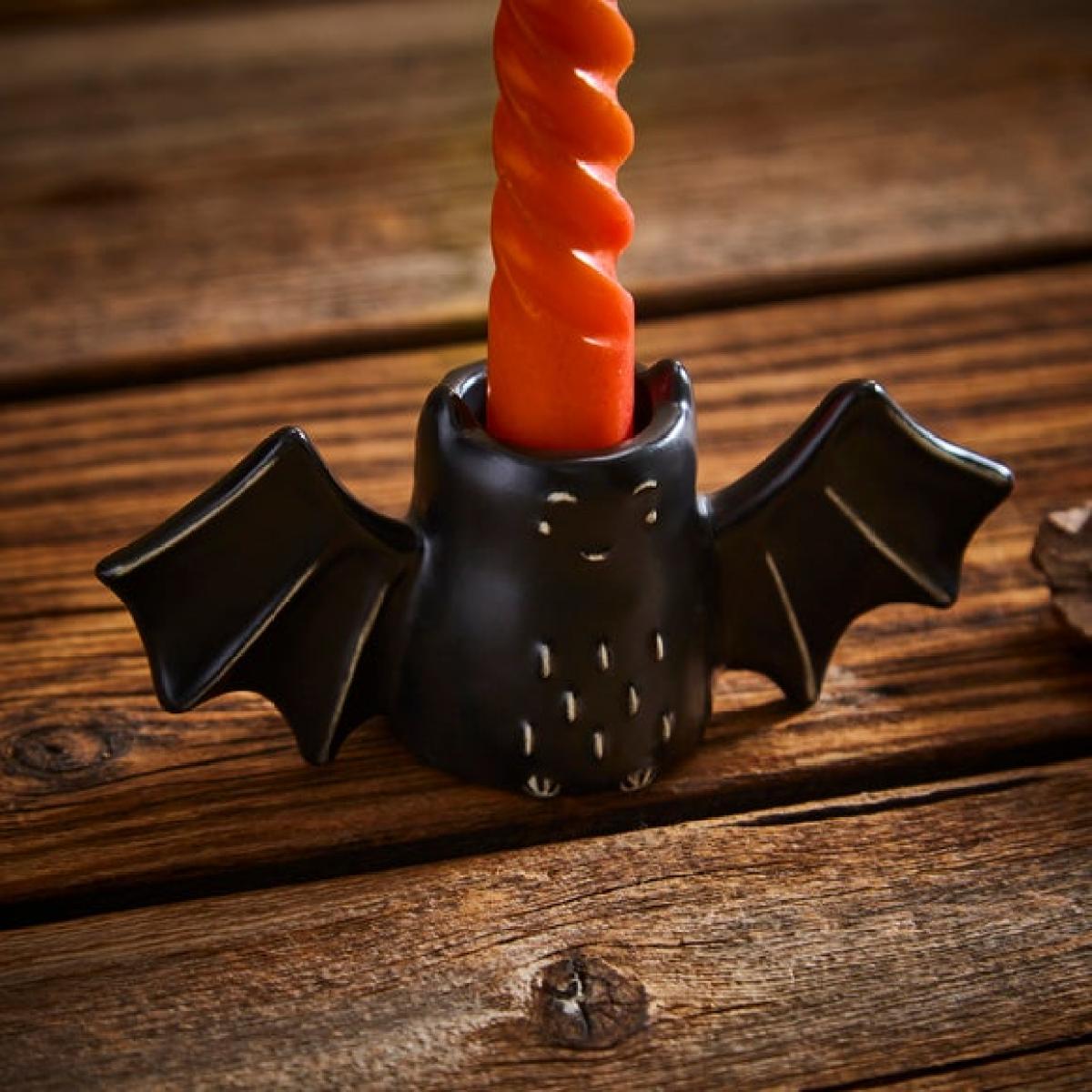 Bat Dinner Candlestick Holder – image 2