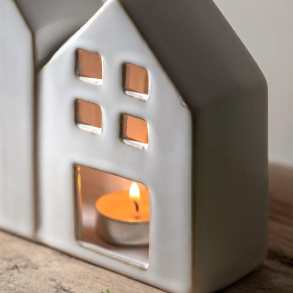 Ceramic Cosy Homes Tealight Holder – image 3