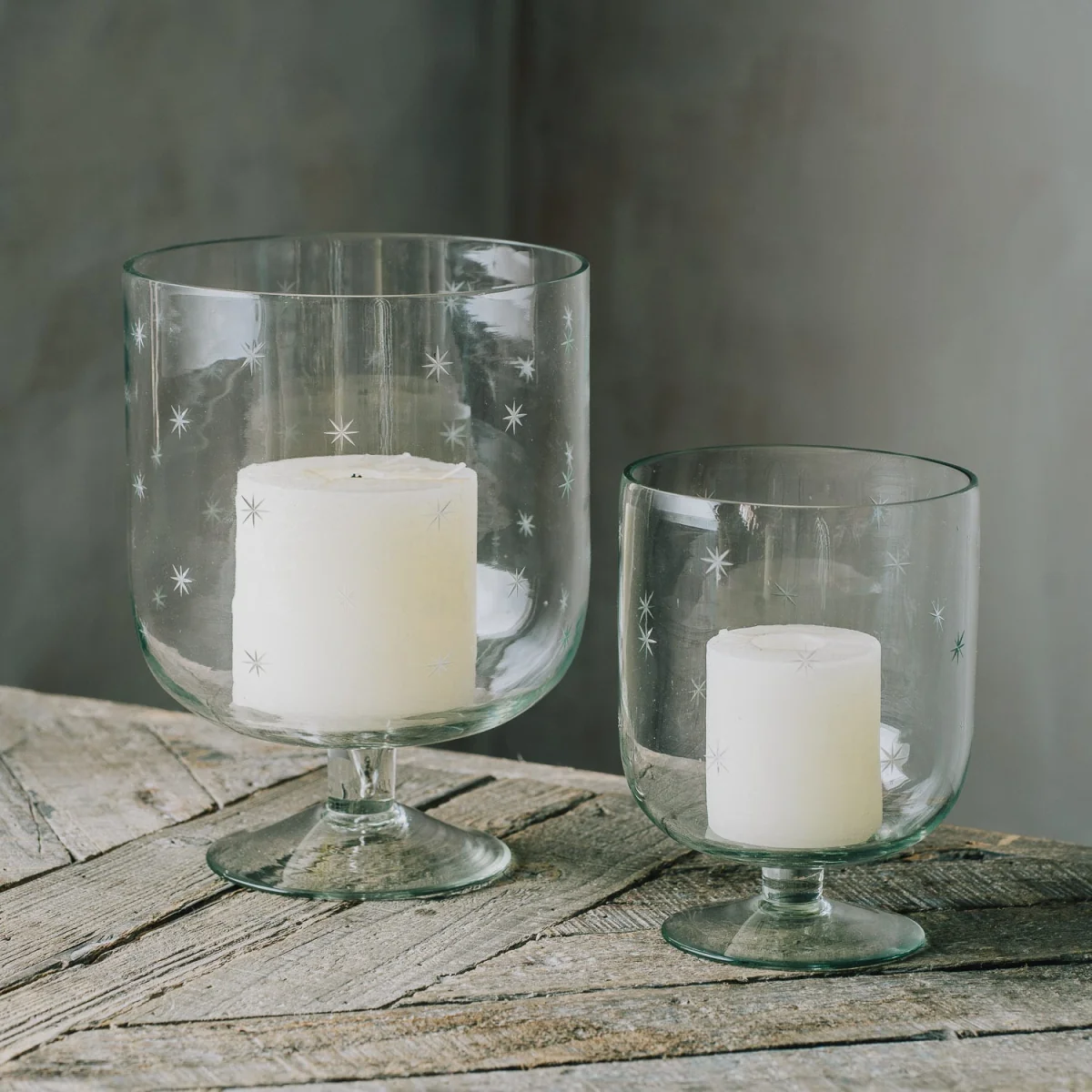 Graham and Green Tiny Stars Small Votive Candle Holder – image 3