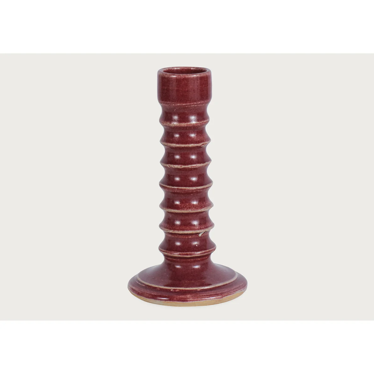 Heal's + Aylesford Clay Candlestick – image 6