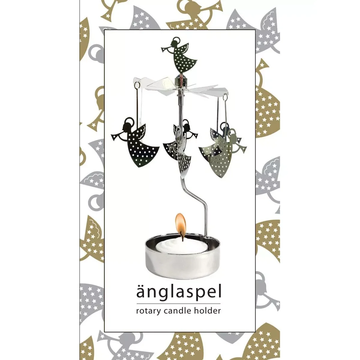 Pluto Produkter Angel Spinner Candle Holder – image 2