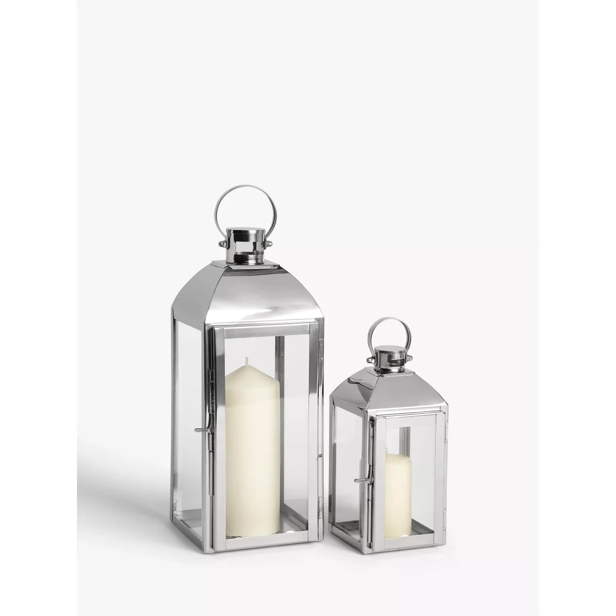 John Lewis & Partners Bloomsbury Lantern Candle Holders, Set of 2 – image 2