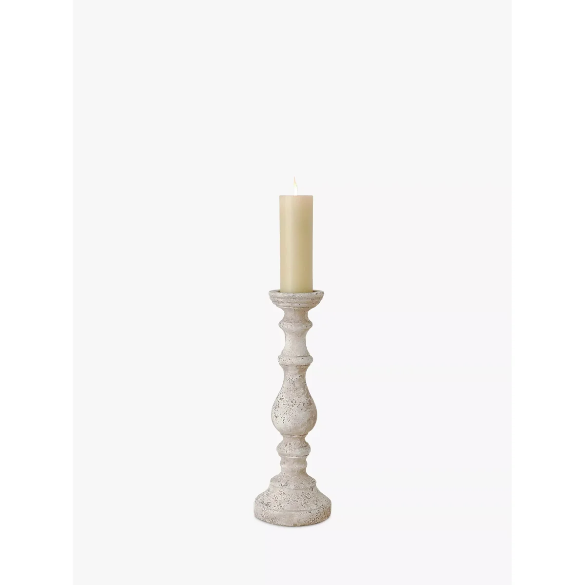 One.World Birkdale Terracotta Candle Holder, Neutral – image 3