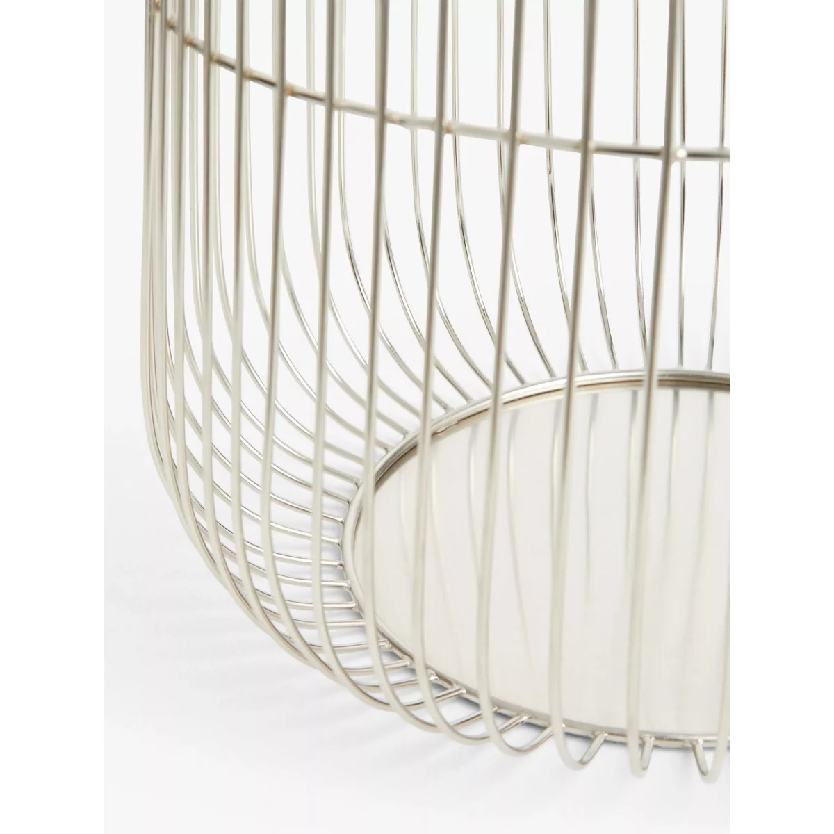 John Lewis & Partners Silver Cage Lantern Candle Holder, H38 cm – image 3