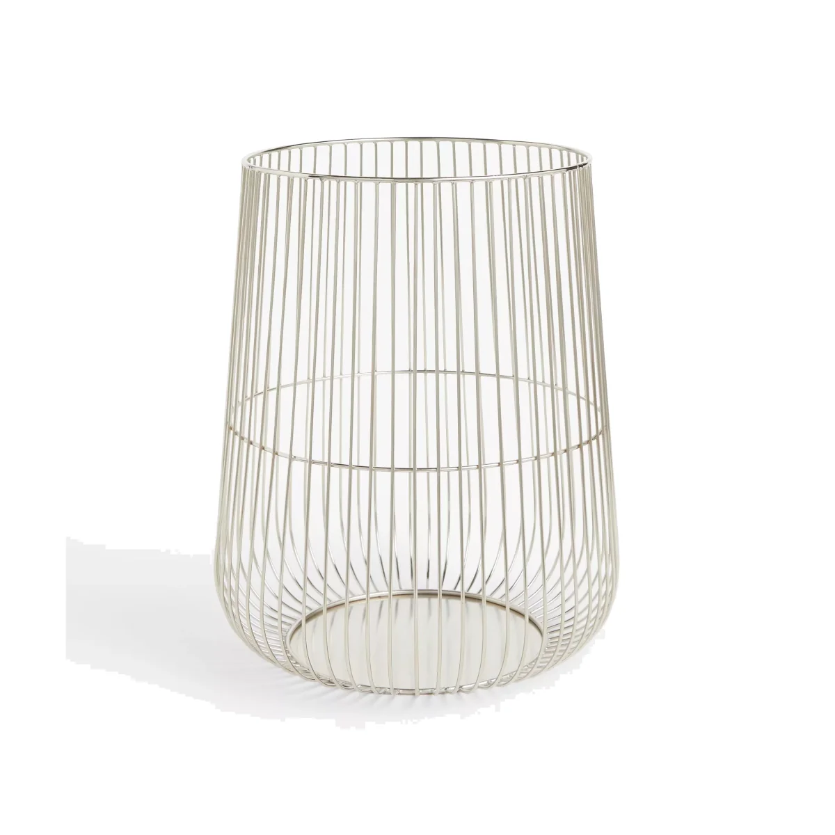 John Lewis & Partners Silver Cage Lantern Candle Holder, H38 cm – image 1