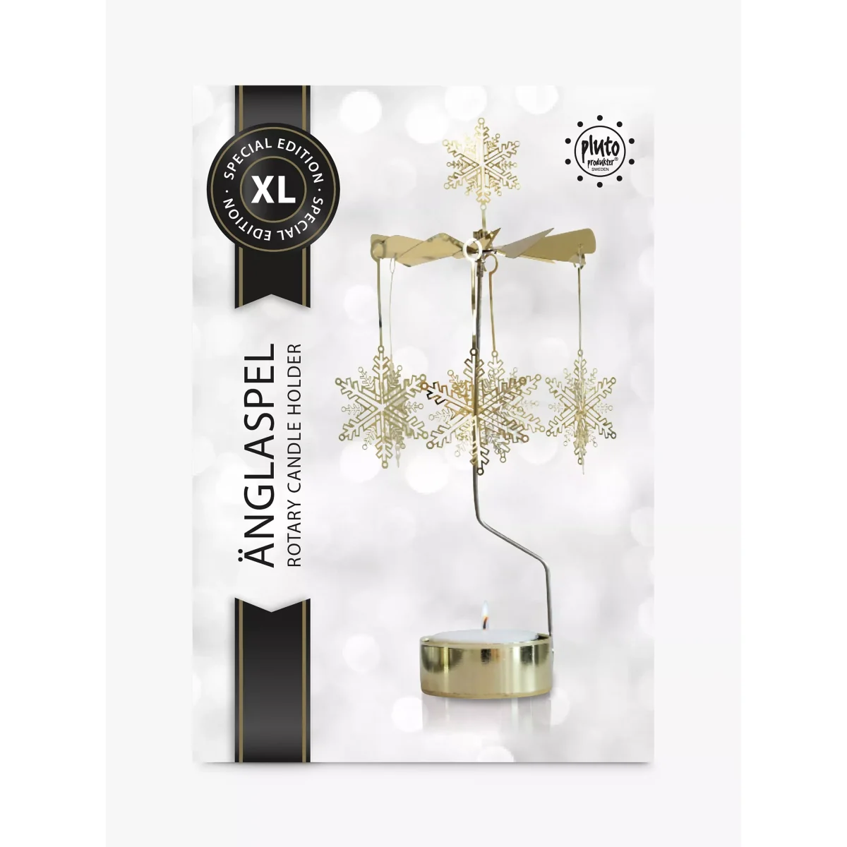 Pluto Produkter Snowstar Spinner Tealight Candle Holder – image 3