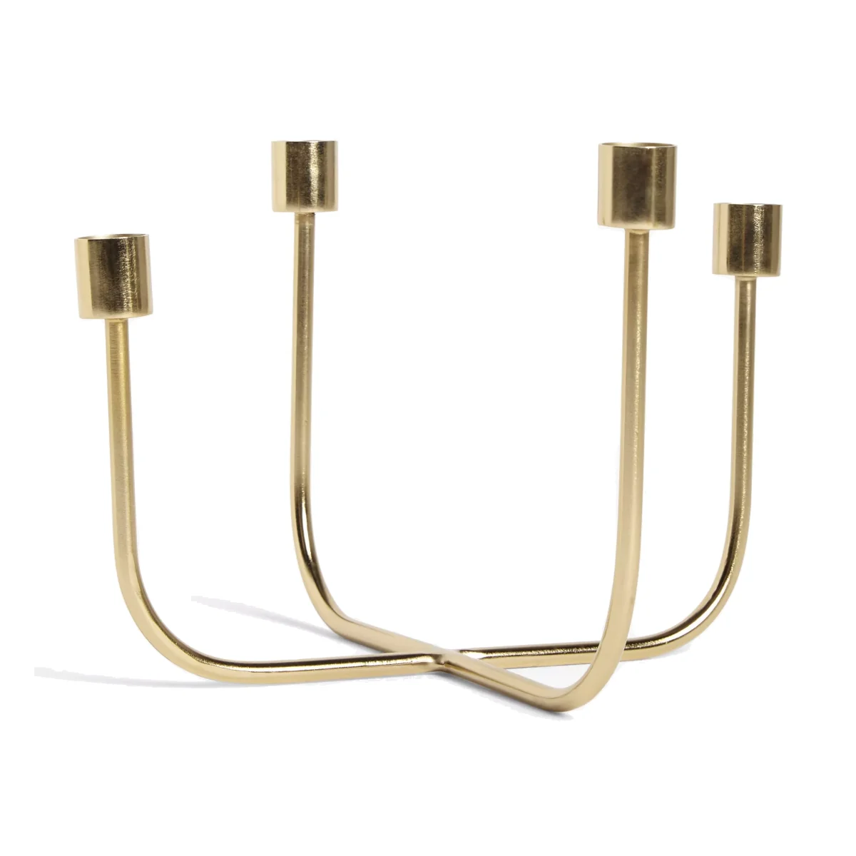 John Lewis & Partners Iron 4 Bud Candle Holder – image 1
