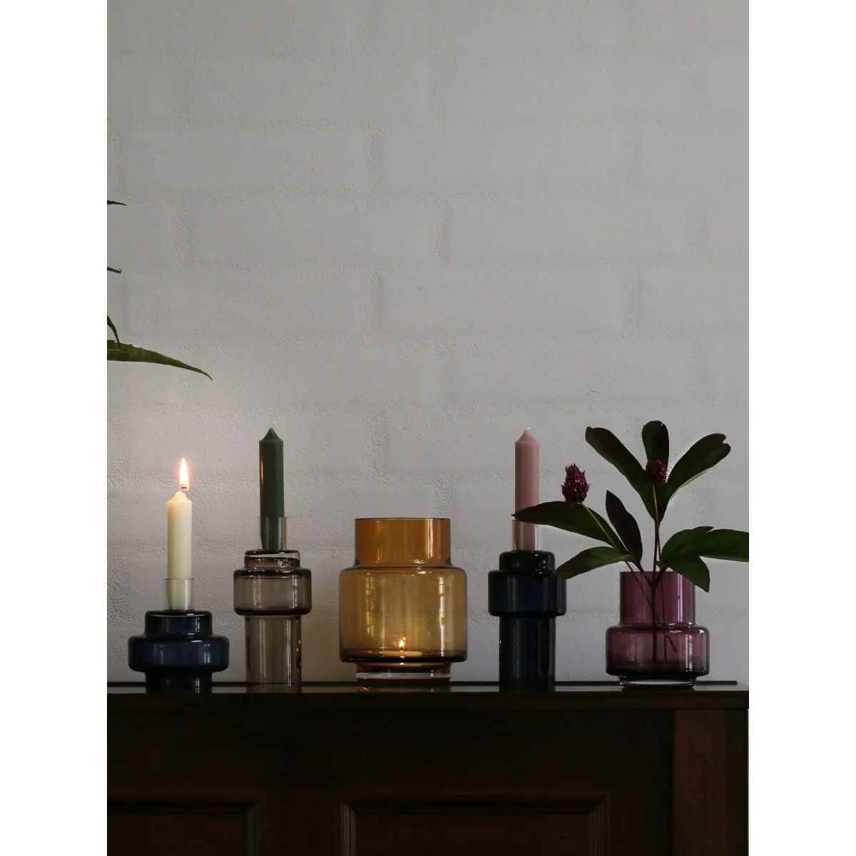 Ro Collection No. 53 Hurricane Candle Holder or Vase – image 4