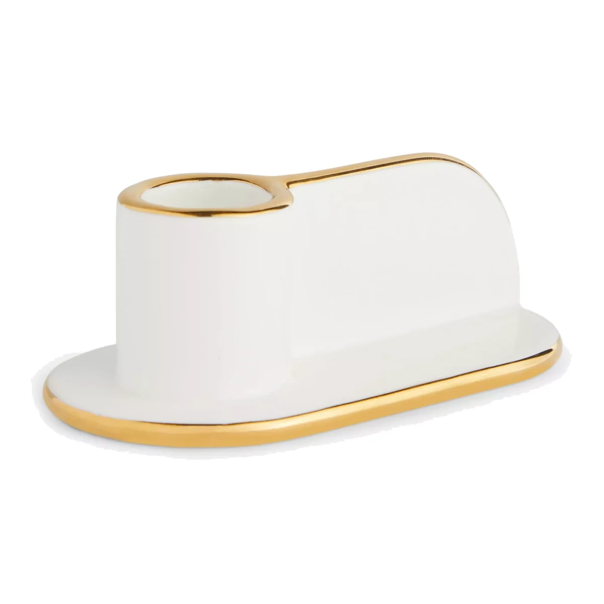 John Lewis & Partners Ceramic Lantern Candle Holder – image 1