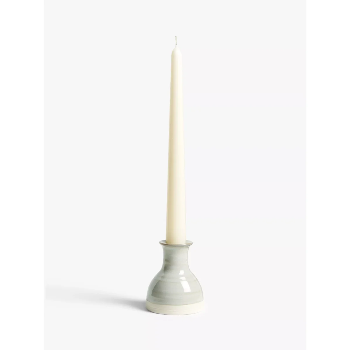 John Lewis Simplicity Dinner Candle Holder, Grey – image 2