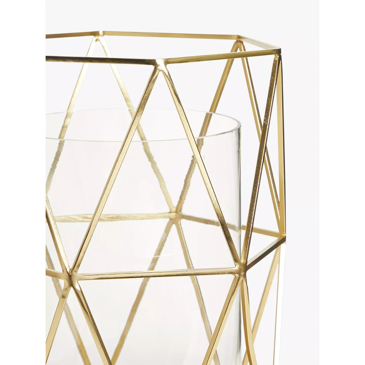 John Lewis & Partners Geo Hurricane Candle Holder, H37 cm – image 2
