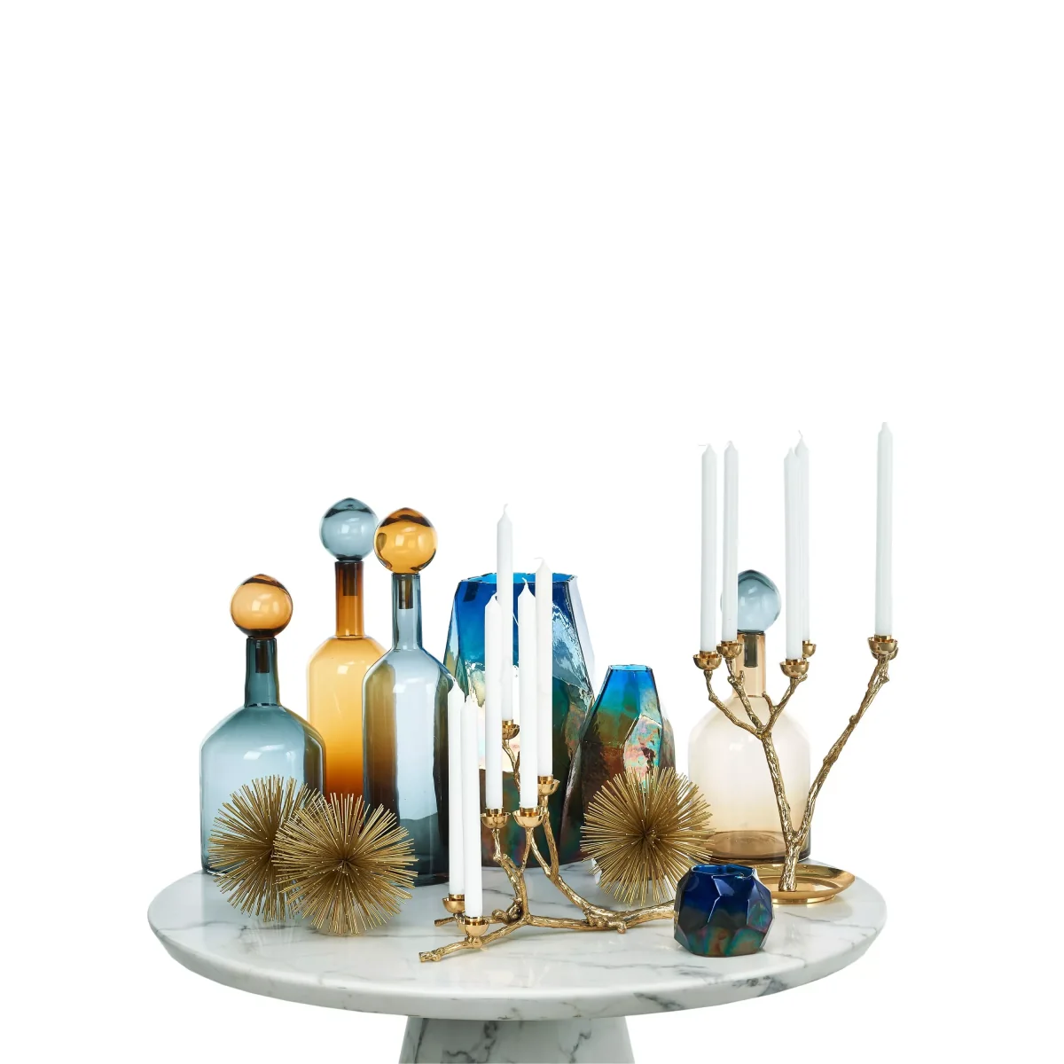 pols potten Twiggy with Squirrels Candle Holder, Gold – image 3