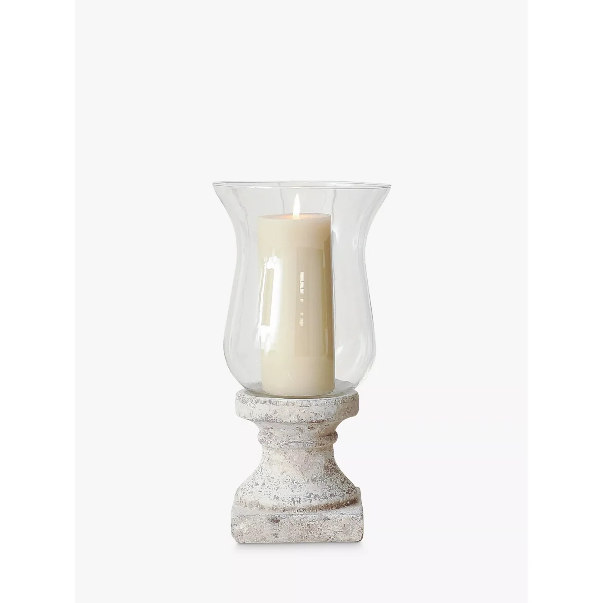 One.World Birkdale Hurricane Candle Holder, Neutral – image 2