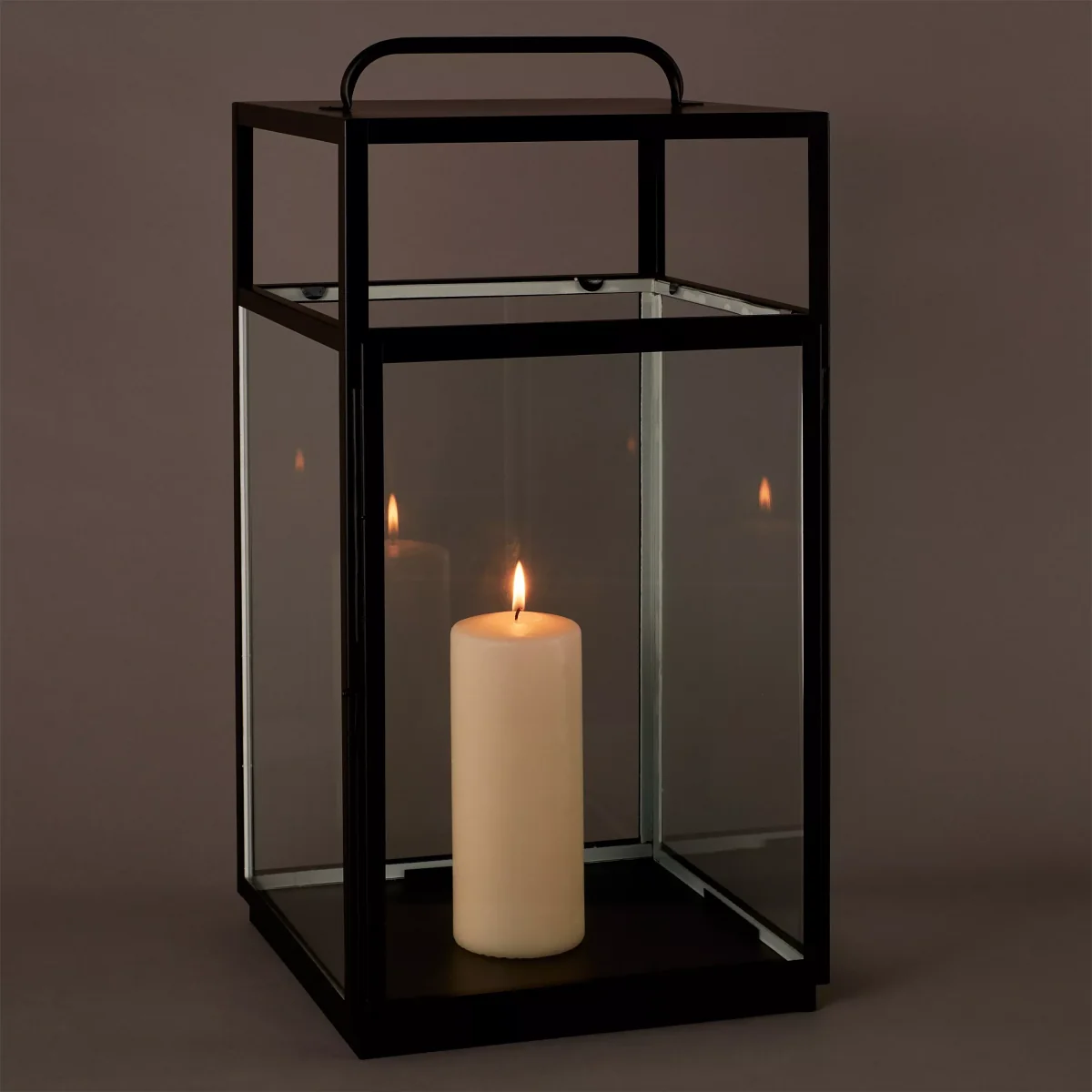John Lewis & Partners Square Lantern Candle Holder – image 3