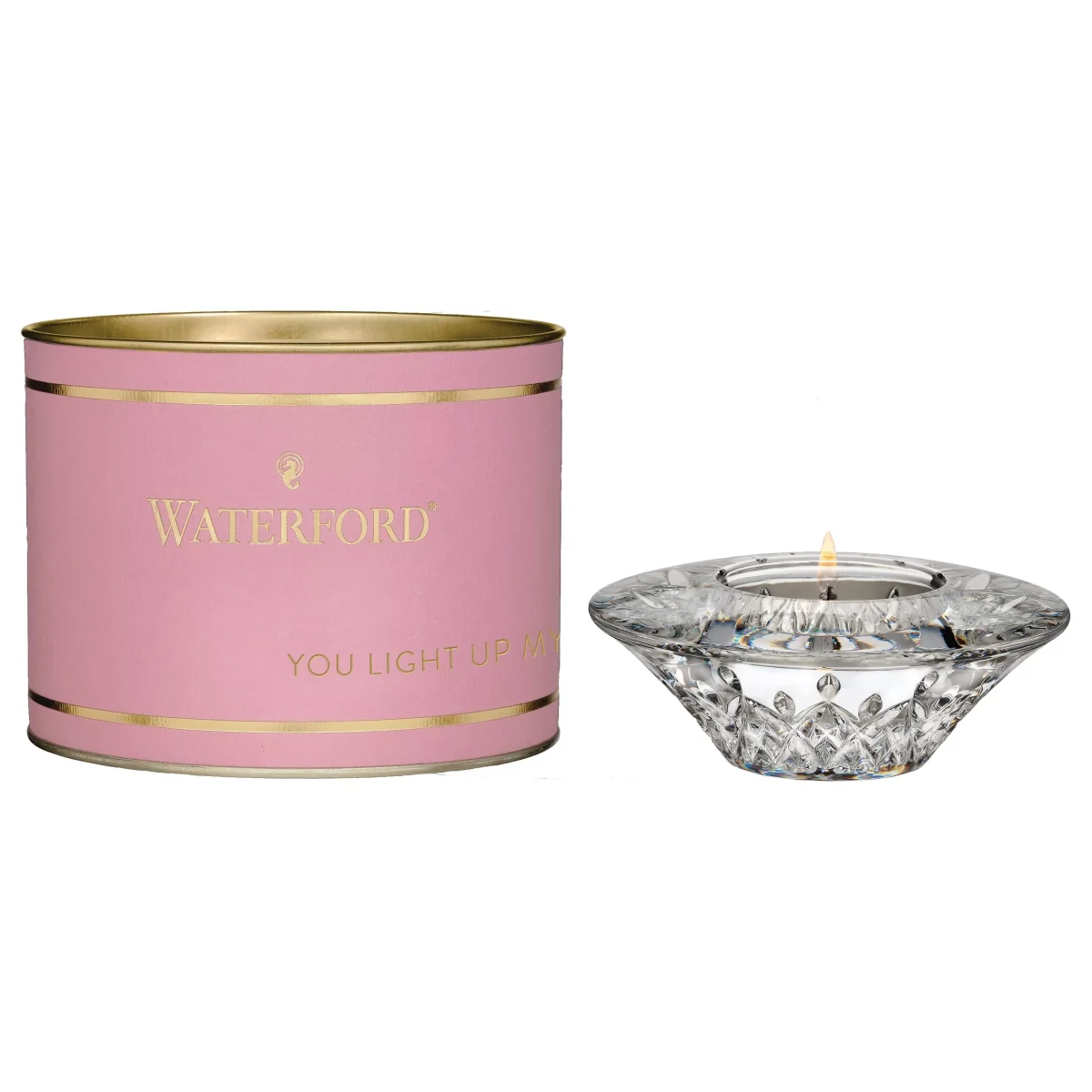 Waterford Crystal Giftology Lismore Cut Glass Votive Candle Holder – image 2