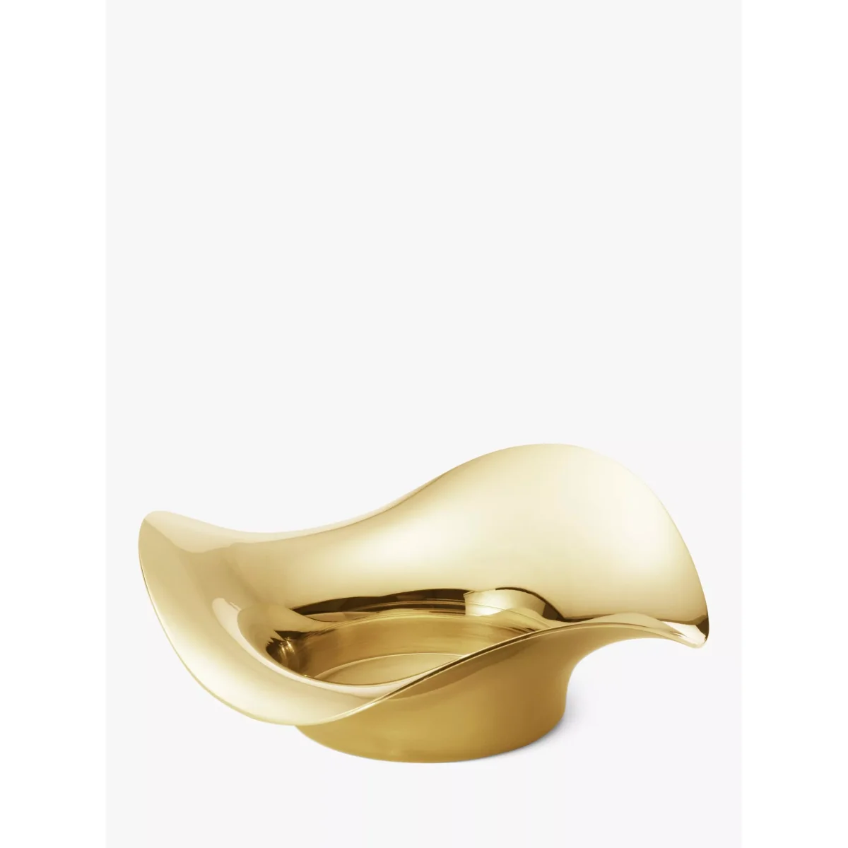 Georg Jensen Cobra Pillar Candle Holder, Gold – image 2