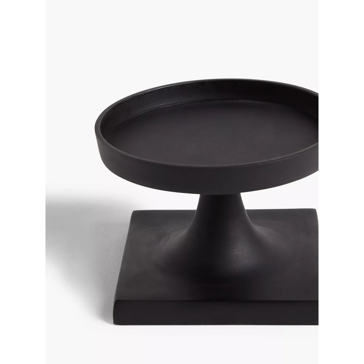 John Lewis & Partners Hurricane Candle Holder, Matte Black – image 2