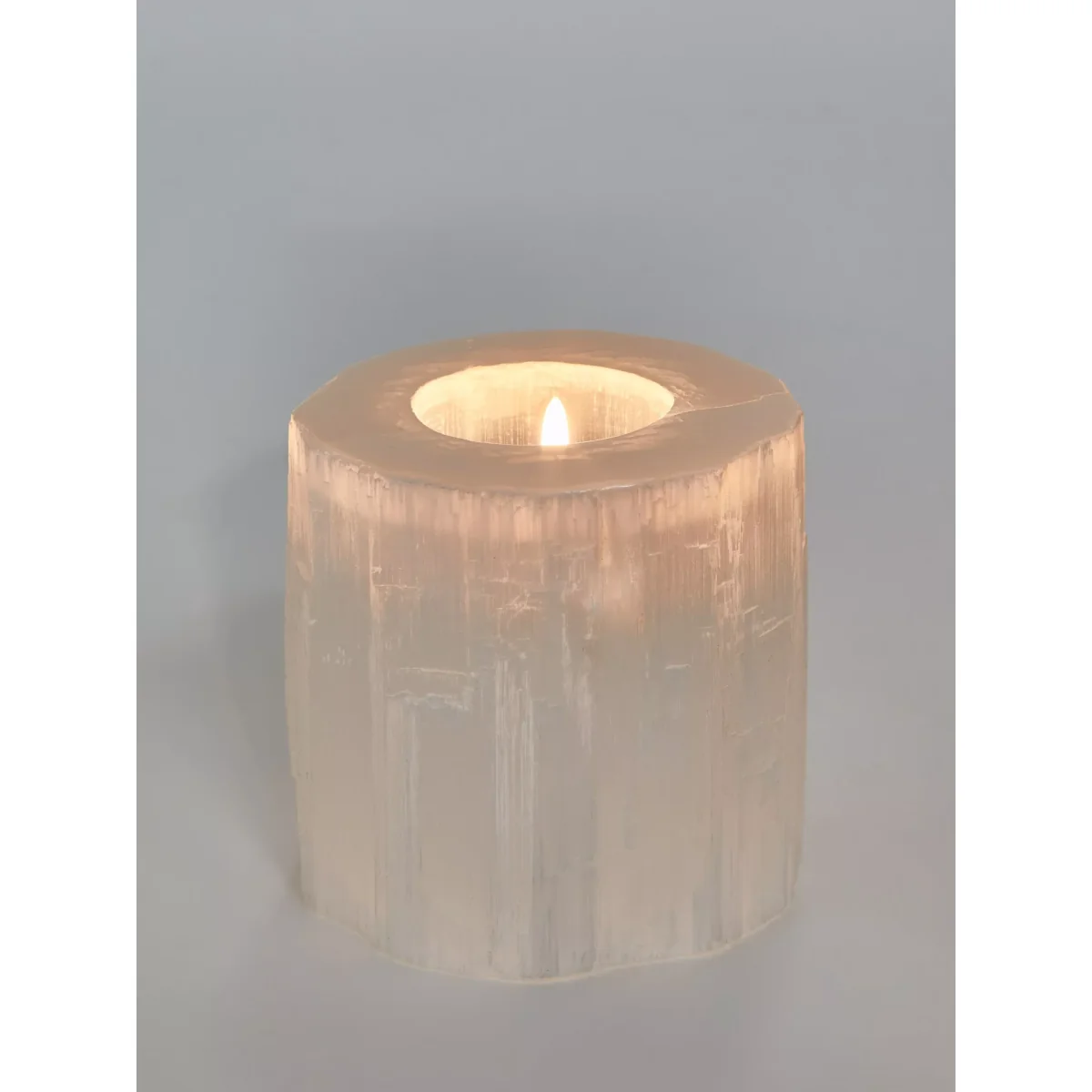 John Lewis & Partners Selnite Crystal Tealight Candle Holder – image 5