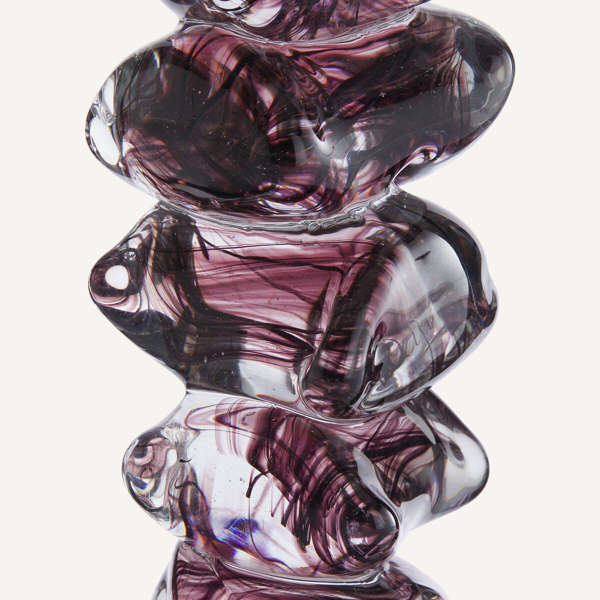 Qimera Candlestick in Hand-Blown Glass H35cm – image 5