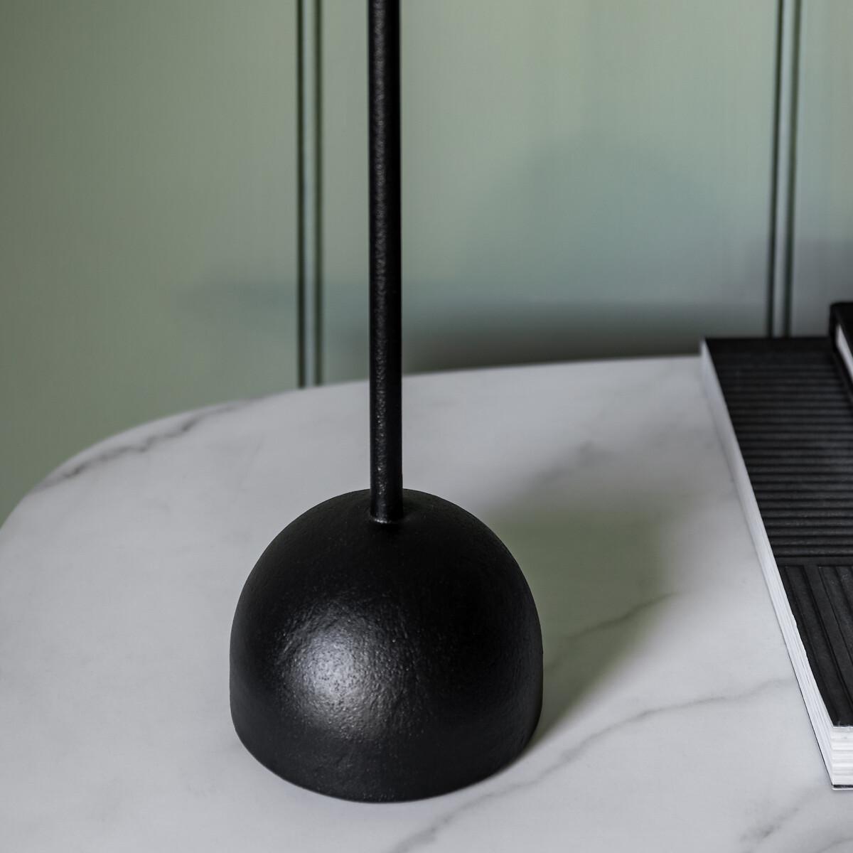60cm Black Iron Candlestick Holder – image 3