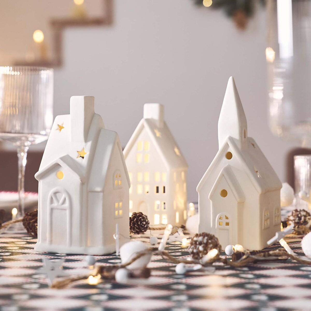 Caspar Ceramic Church Candle Holder – image 9