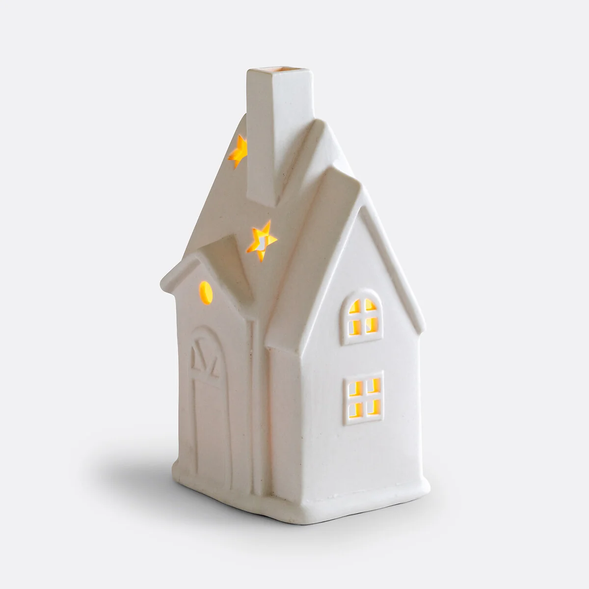 Caspar Ceramic House-Shaped Candle Holder – image 6