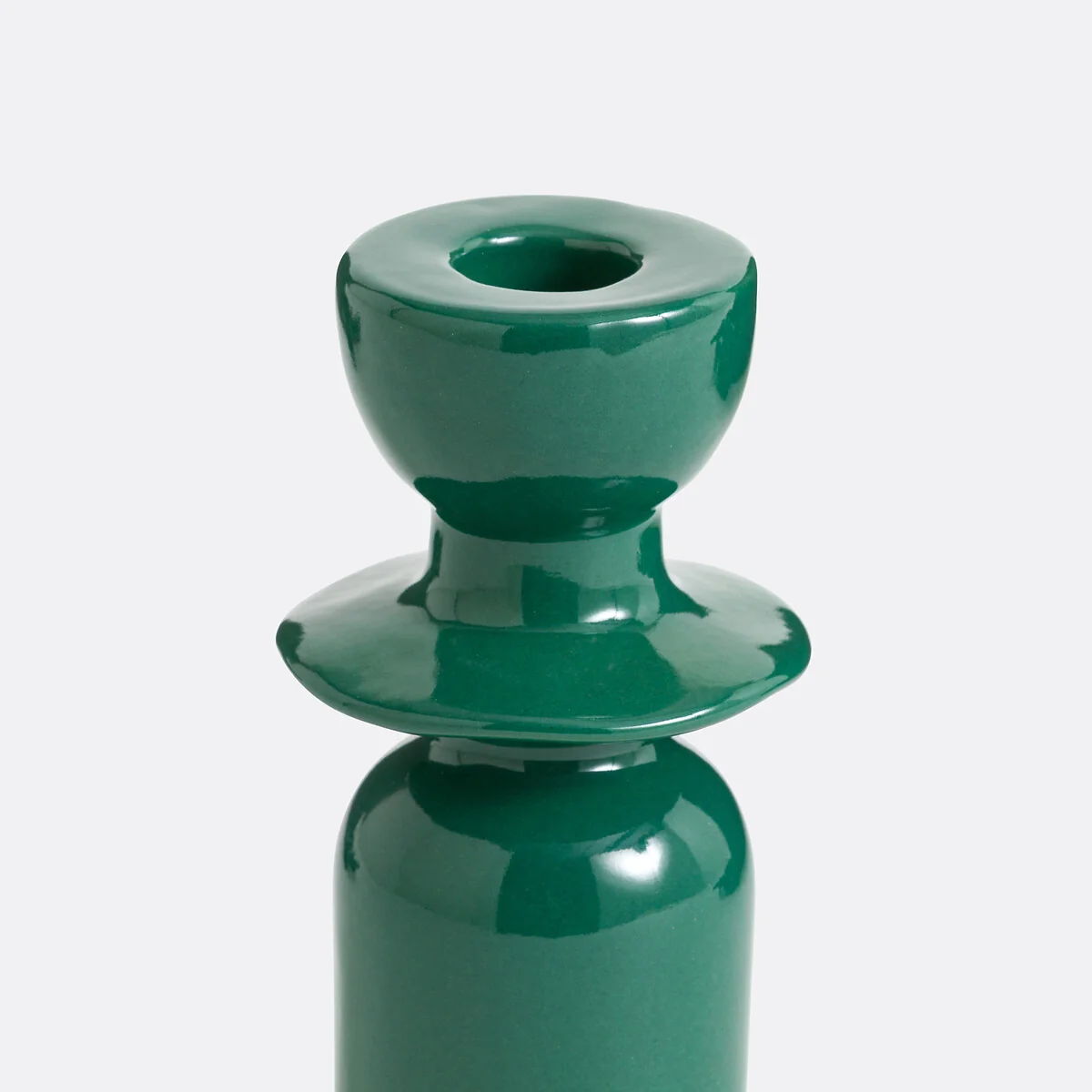 Greta 13.7cm High Ceramic Candlestick – image 3