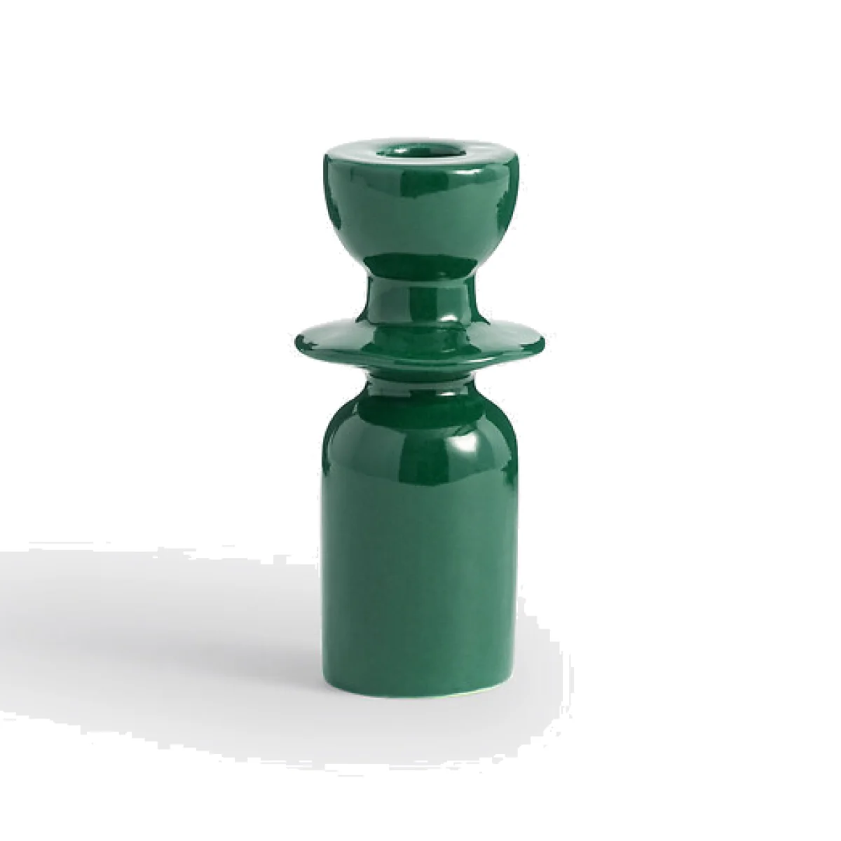 Greta 13.7cm High Ceramic Candlestick – image 1