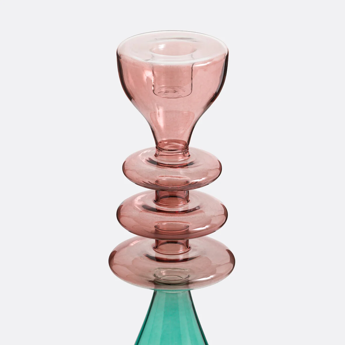 Boamia 28.5cm High Glass Candlestick – image 2