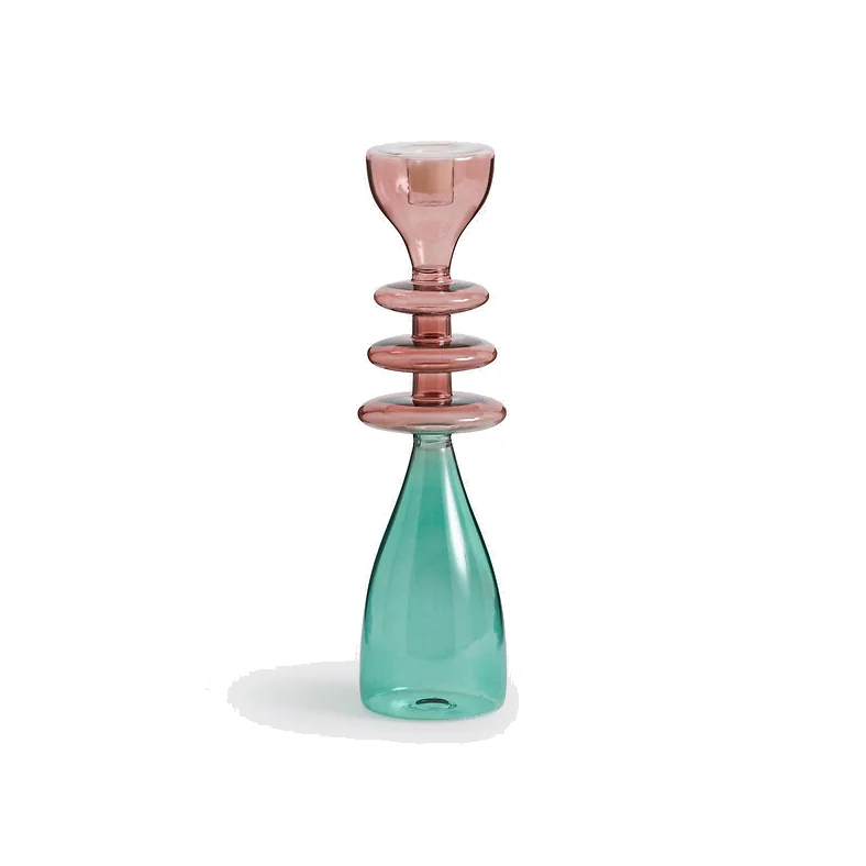 Boamia 28.5cm High Glass Candlestick – image 1